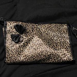 Cheetah Print Makeup Bags